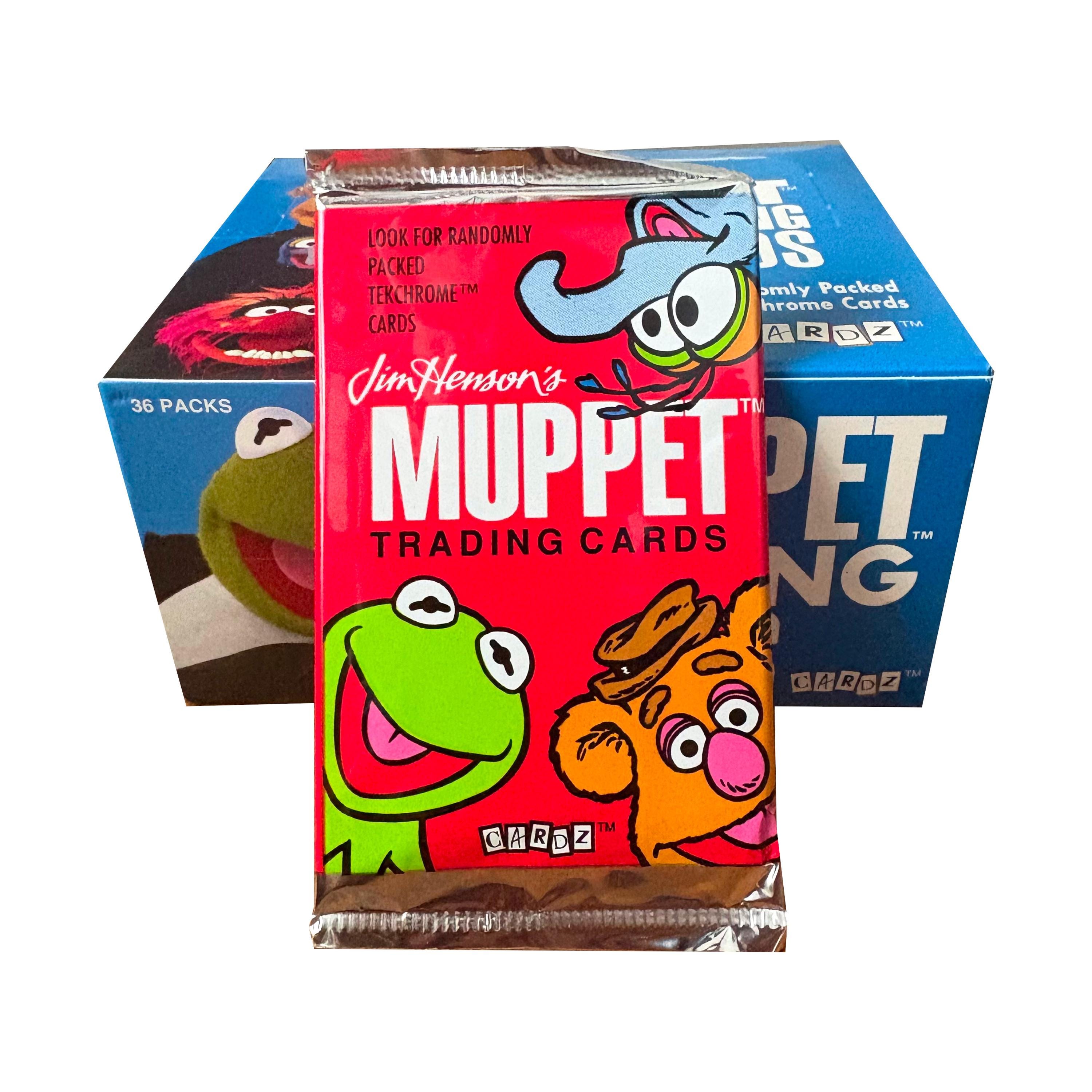 1 Pack of Jim Henson's Muppets Trading Cards. 8 Cards per Pack