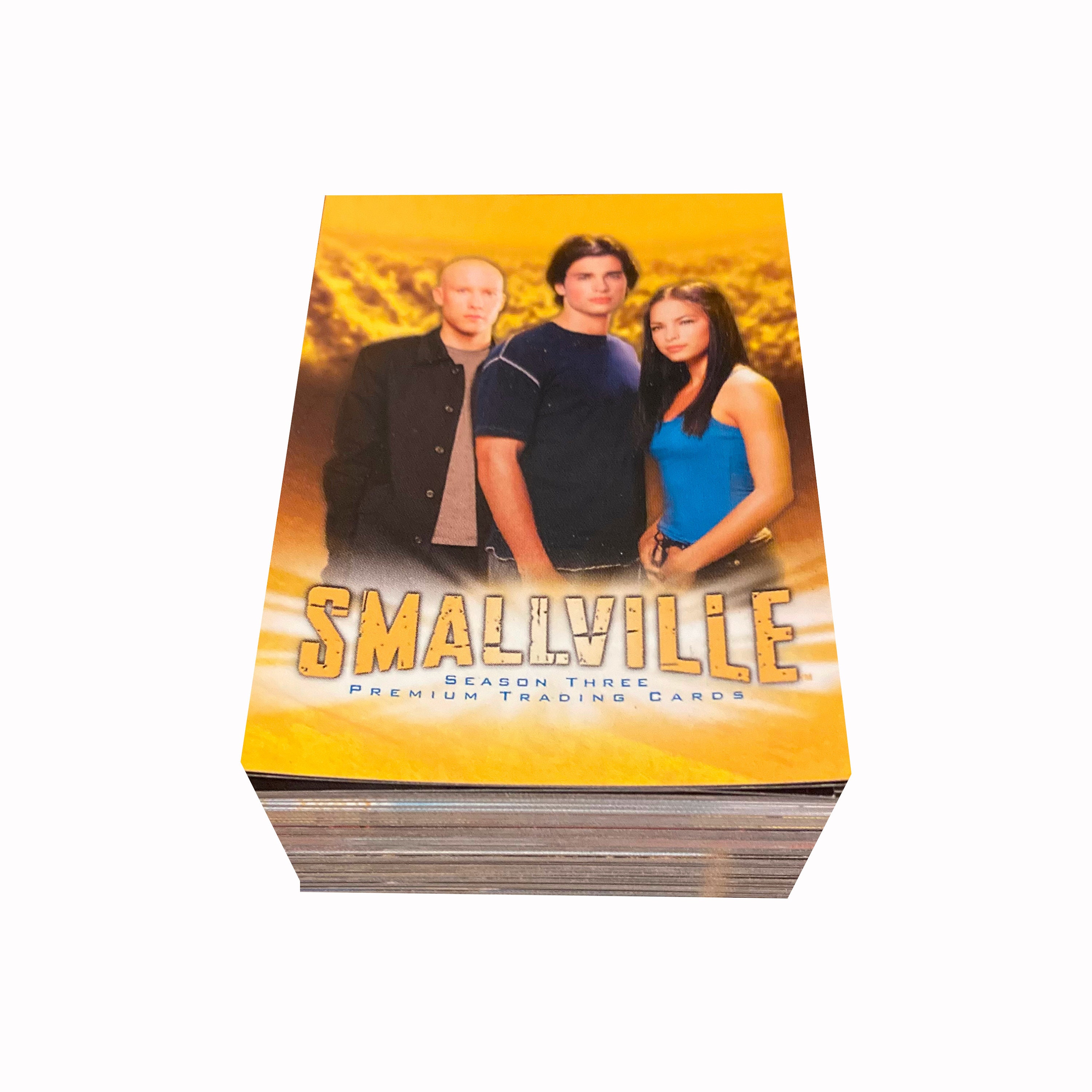 Smallville Season 3 Complete Base Set of 90 Vintage Trading Cards
