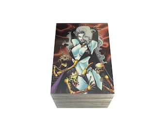 Lady Death Series 1 Commemorative Edition Complete Set of 100 Chromium Cards + 5 Inserts. Krome Productions. Chaos Comics. Nice! Evil Ernie. - Etsy Lady Death Series 1 Commemorative Edition Complete Set of 100 Chromium Cards + 5 Inserts. Krome Productions. Chaos Comics. Nice! Evil Ernie. - Etsy