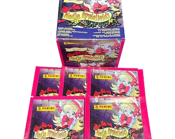 5 packs of Ashita no Nadja vintage collectable album stickers. Collect them all! Released by Panini in 2004. Toei Animation Nadja Applefield