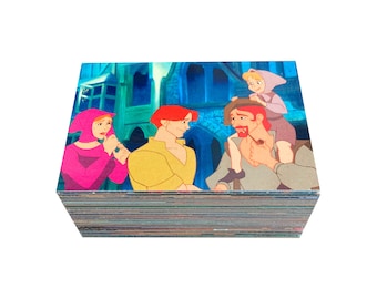 Disney's Pocahontas complete base set of 90 vintage trading cards in excellent condition. Skybox 1995.