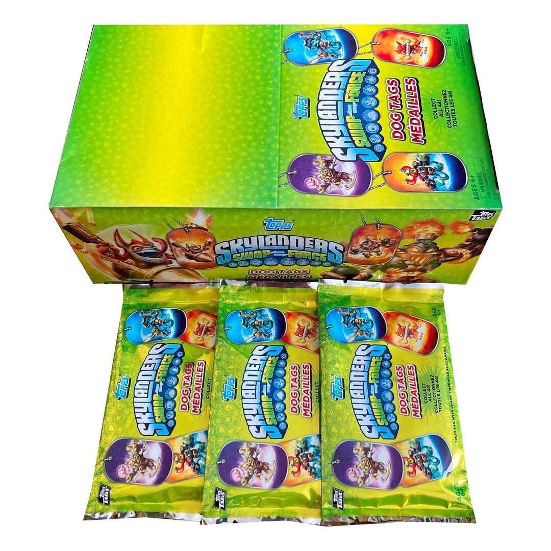 3 Packs of Skylanders Dog Tags. Each Pack Contains 1 Dog Tag - Etsy