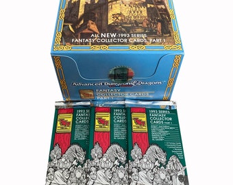 1992 TSR Dungeons & Dragons Sealed Box of Fantasy Collector