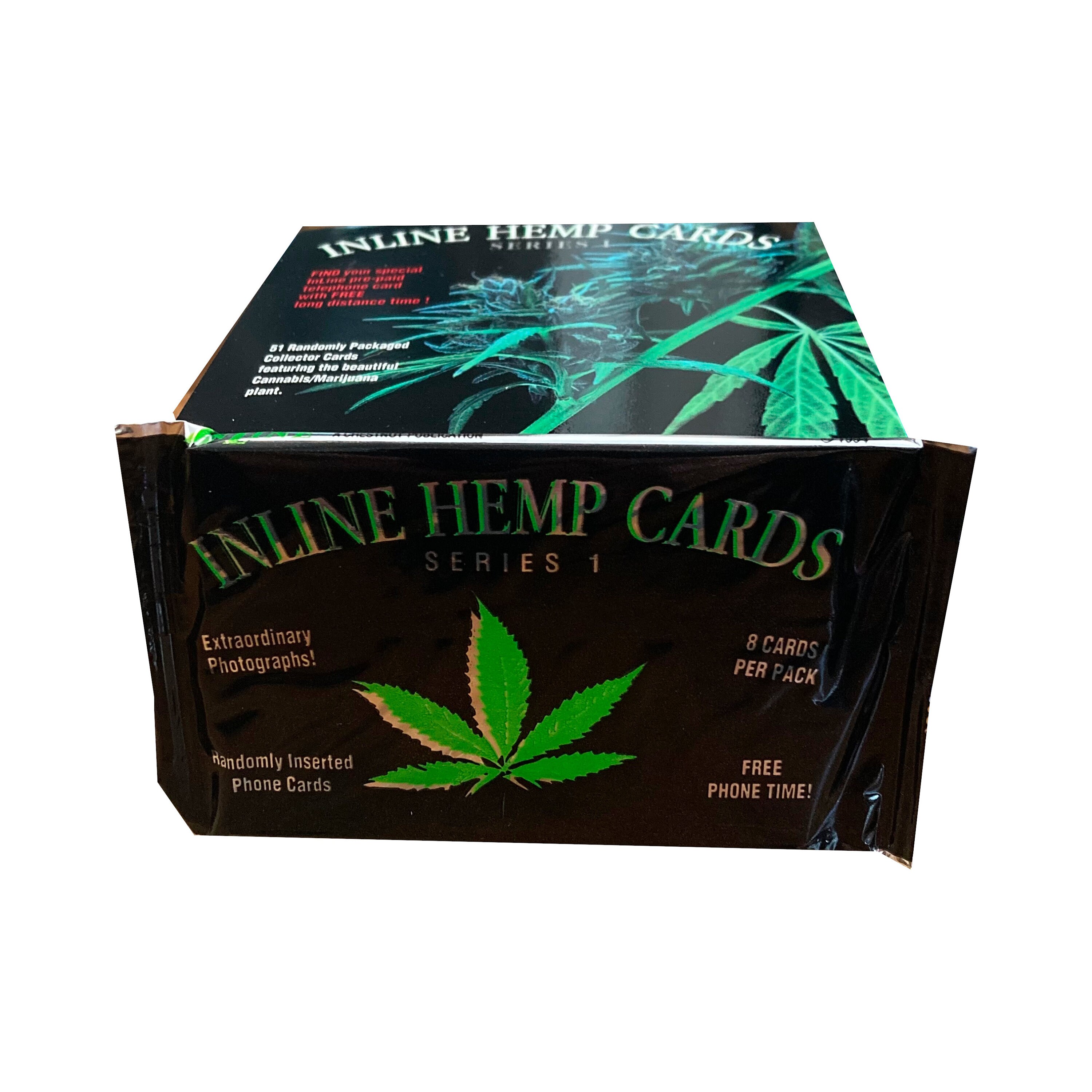 1 Pack of Inline Hemp Cards Series 1. 8 Cards per Pack. 51 Cards 