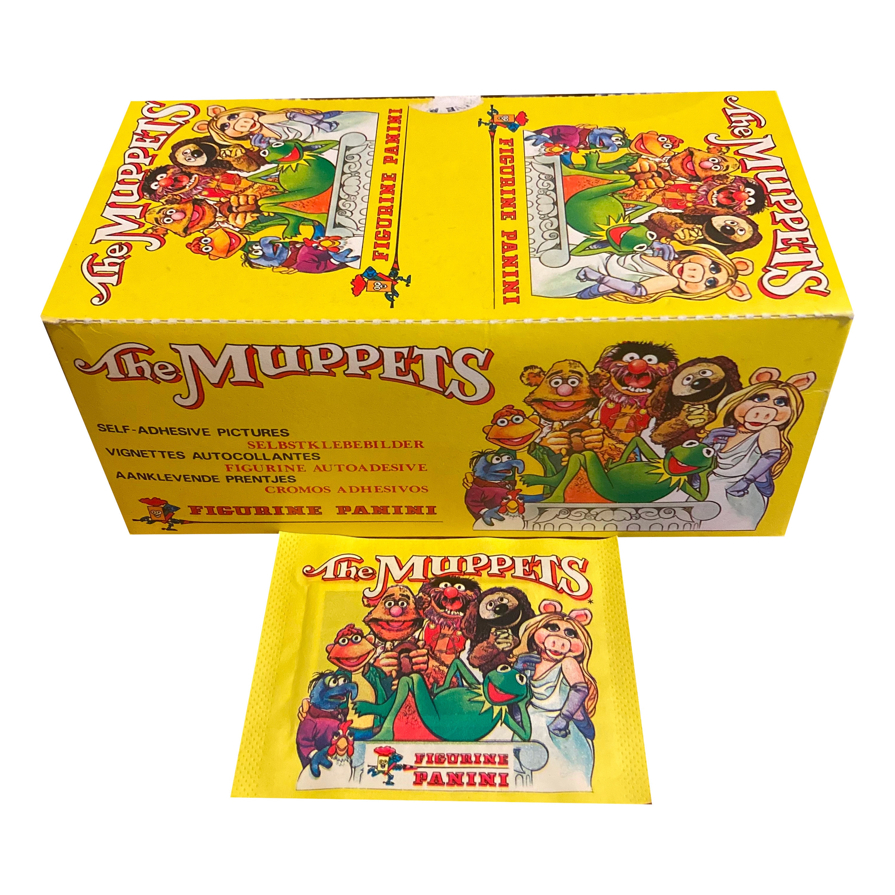 1 Pack of Jim Henson's Muppets Vintage Album Stickers. Produced by