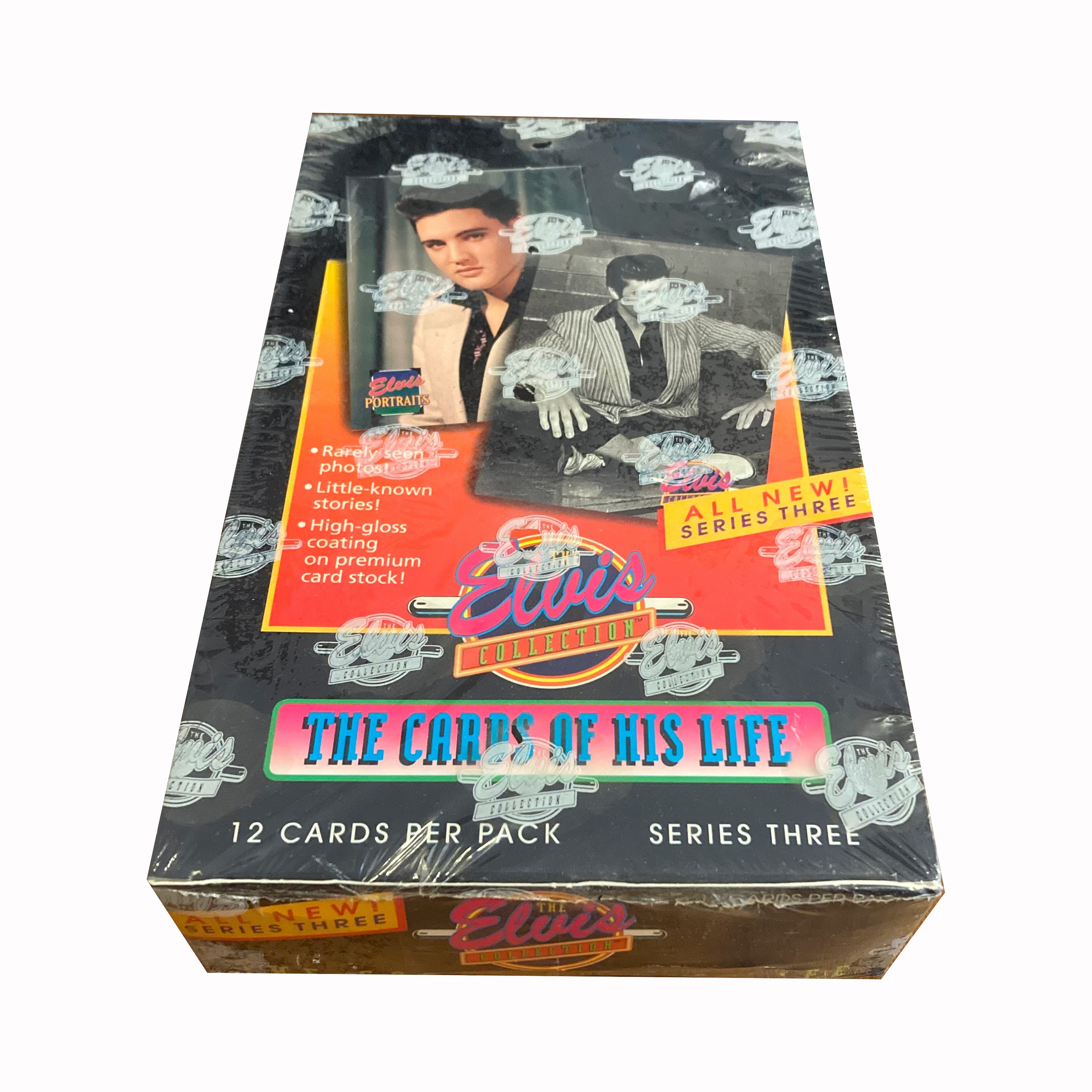 Factory Sealed Box of Elvis the Cards of His Life Series 3 Vintage
