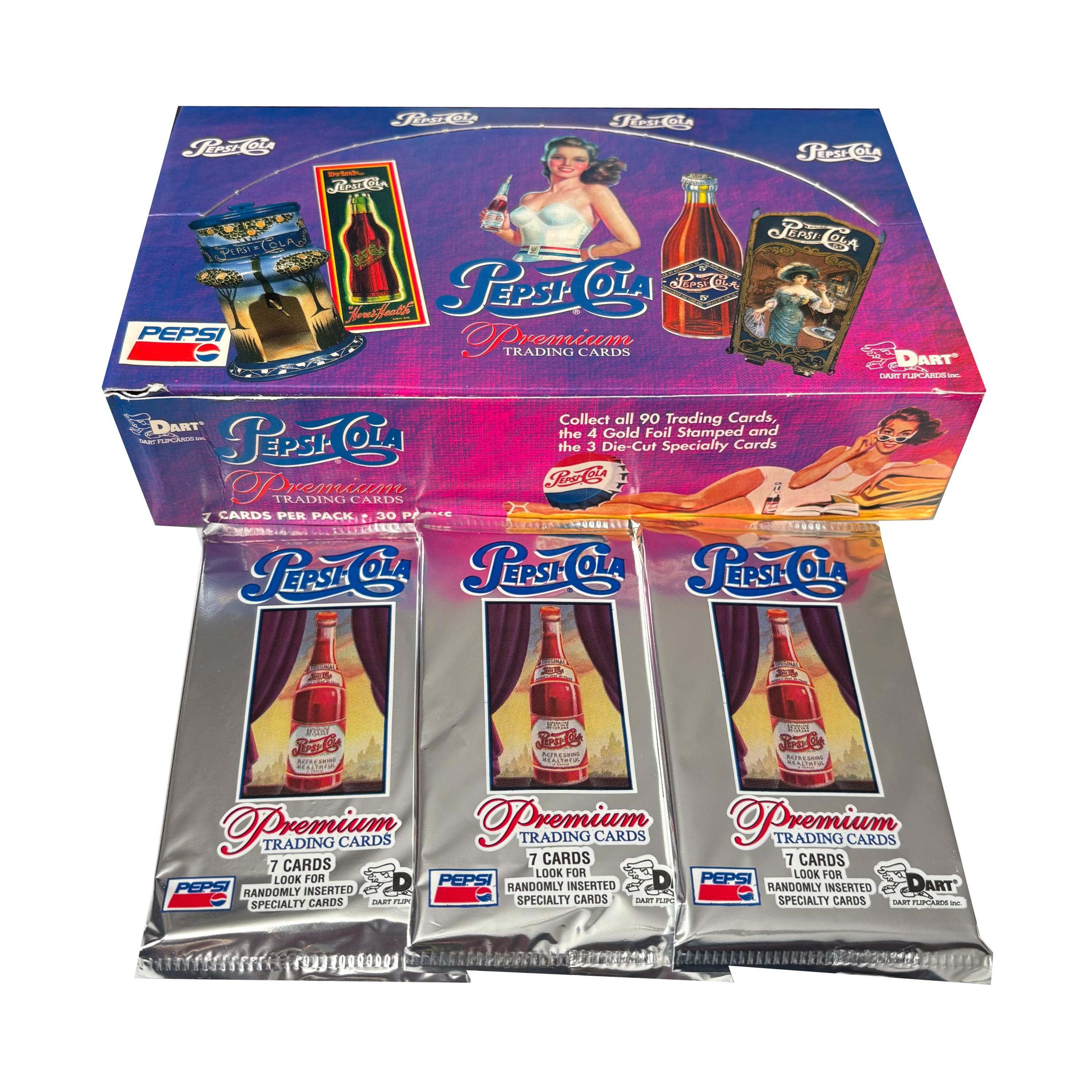 Pepsi Trading Cards - Etsy