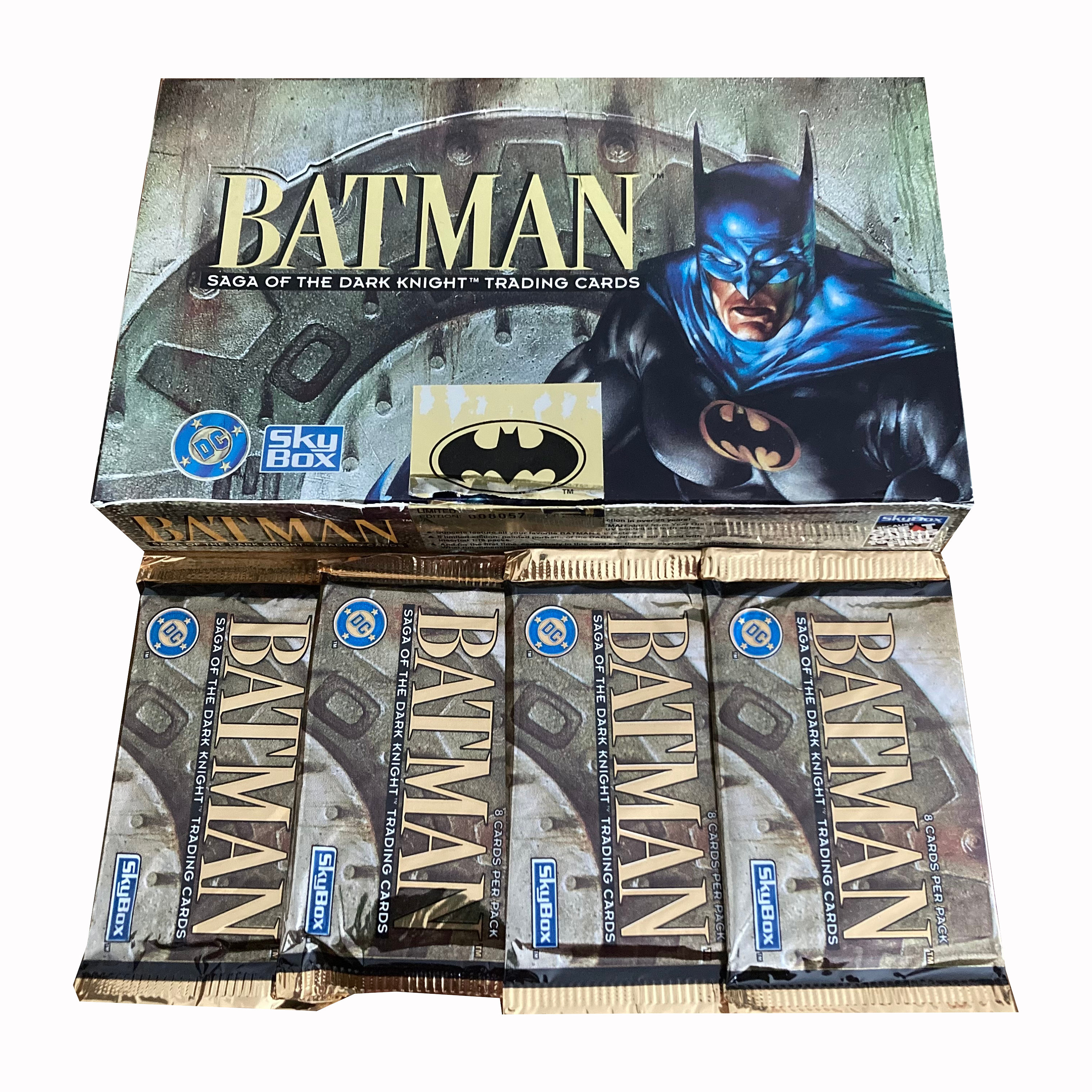 4 Packs of Batman - Saga of the Dark Knight Vintage Trading
