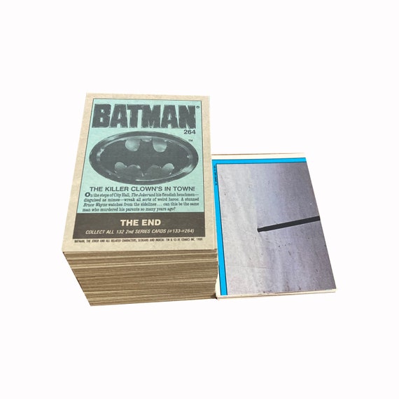 Batman Movie Series 2 Complete Set of 132 Vintage Trading Cards