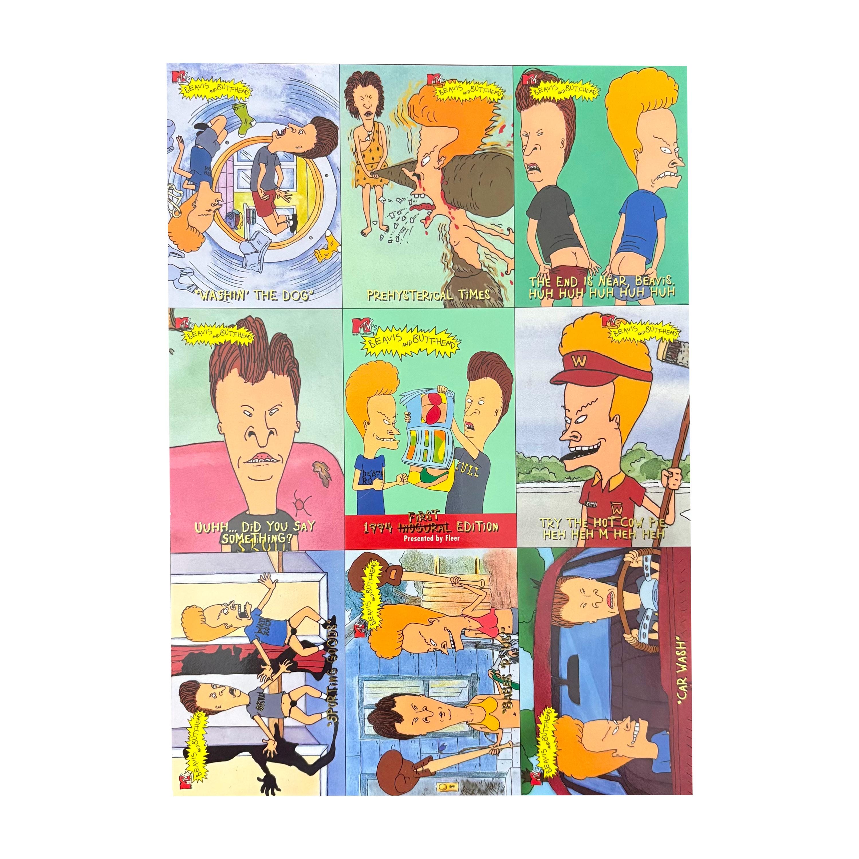【USA】ビーバス &バッドヘッド　トレーディングカード 1994 Fleer Ultra Beavis and Butt-Head Trading Card (1