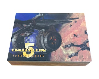 Babylon 5 Premier Edition complete base set of 60 vintage trading cards in excellent condition. Skybox 1996.
