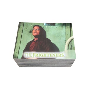 Jeu complet de 72 cartes de cinéma vintage de luxe, neuves, scellées en usine. Dart Flipcards 1996. Michael J. Fox