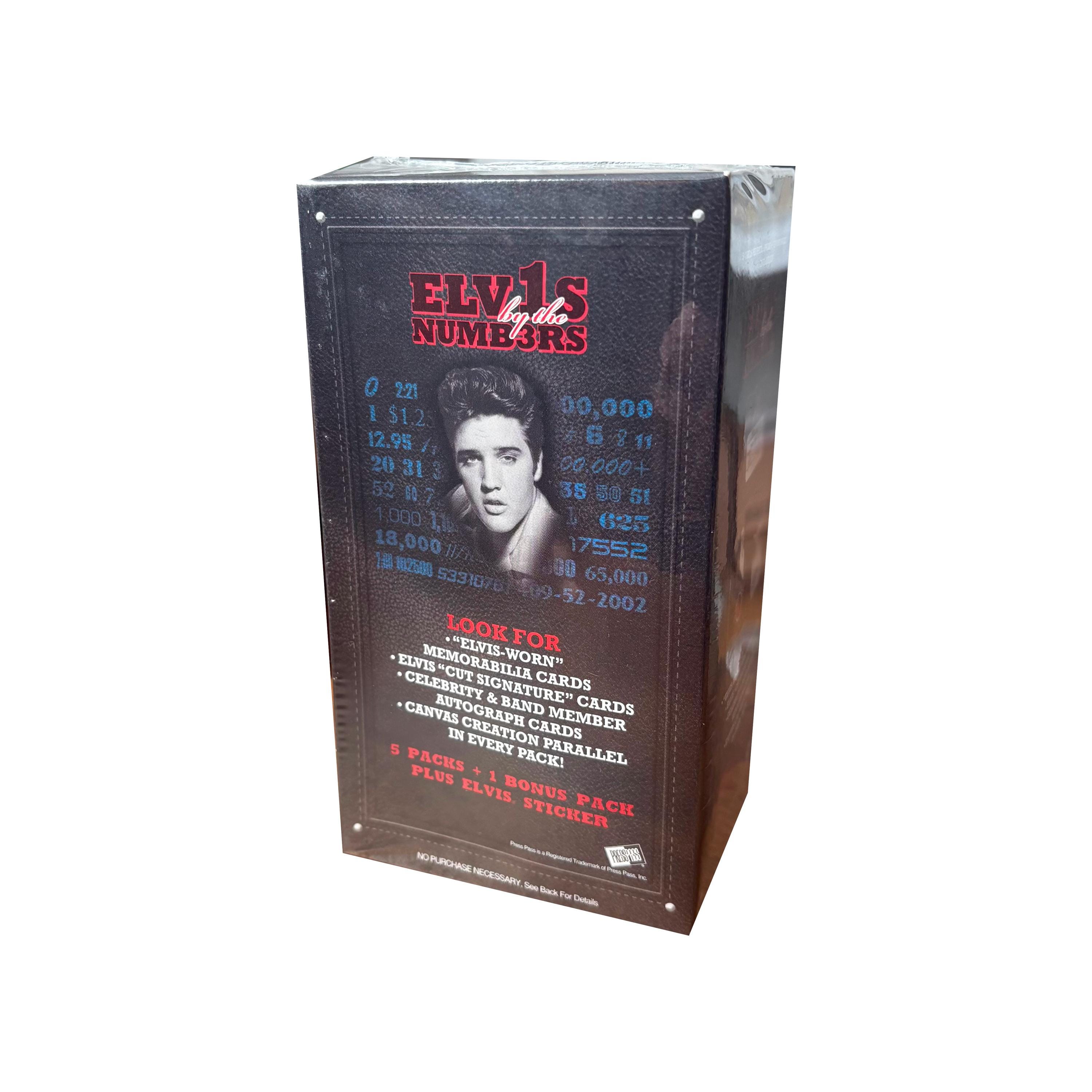 Factory Sealed Mini Box of Elvis by the Numbers Vintage Elvis