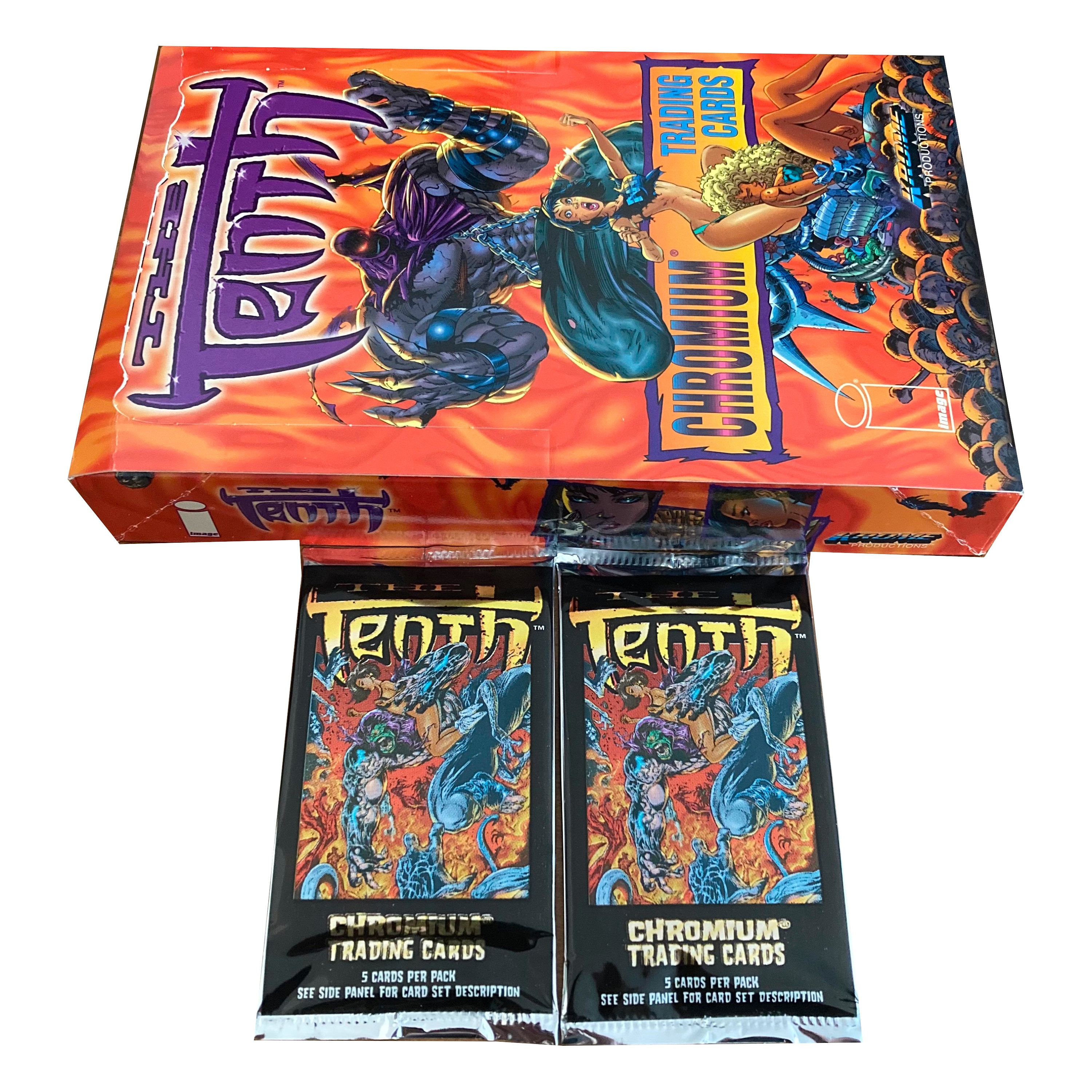 2 Packs of the Tenth Vintage Chromium Trading Cards by Tony Daniel