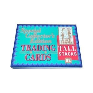 Tall Stacks komplettes 20-Karten-Sammlerset von Lens Crafters im Jahr 1992 mit den Steamboats auf dem Mississippi. Esoterik!