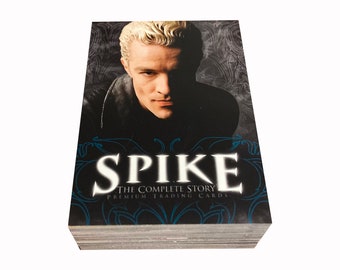 Spike - The Complete Story complete set of 72 vintage trading cards in excellent condition. Inkworks. BTVS Buffy the Vampire Slayer