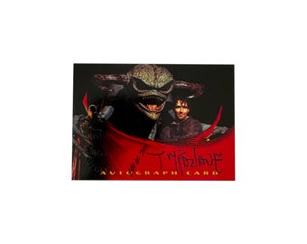 Spawn The Movie vintage authentic Todd McFarlane autograph card. #184/700. Inkworks 1997.