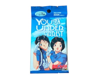 1 Pack of You're Under Arrest Vintage Trading Cards. Japanese