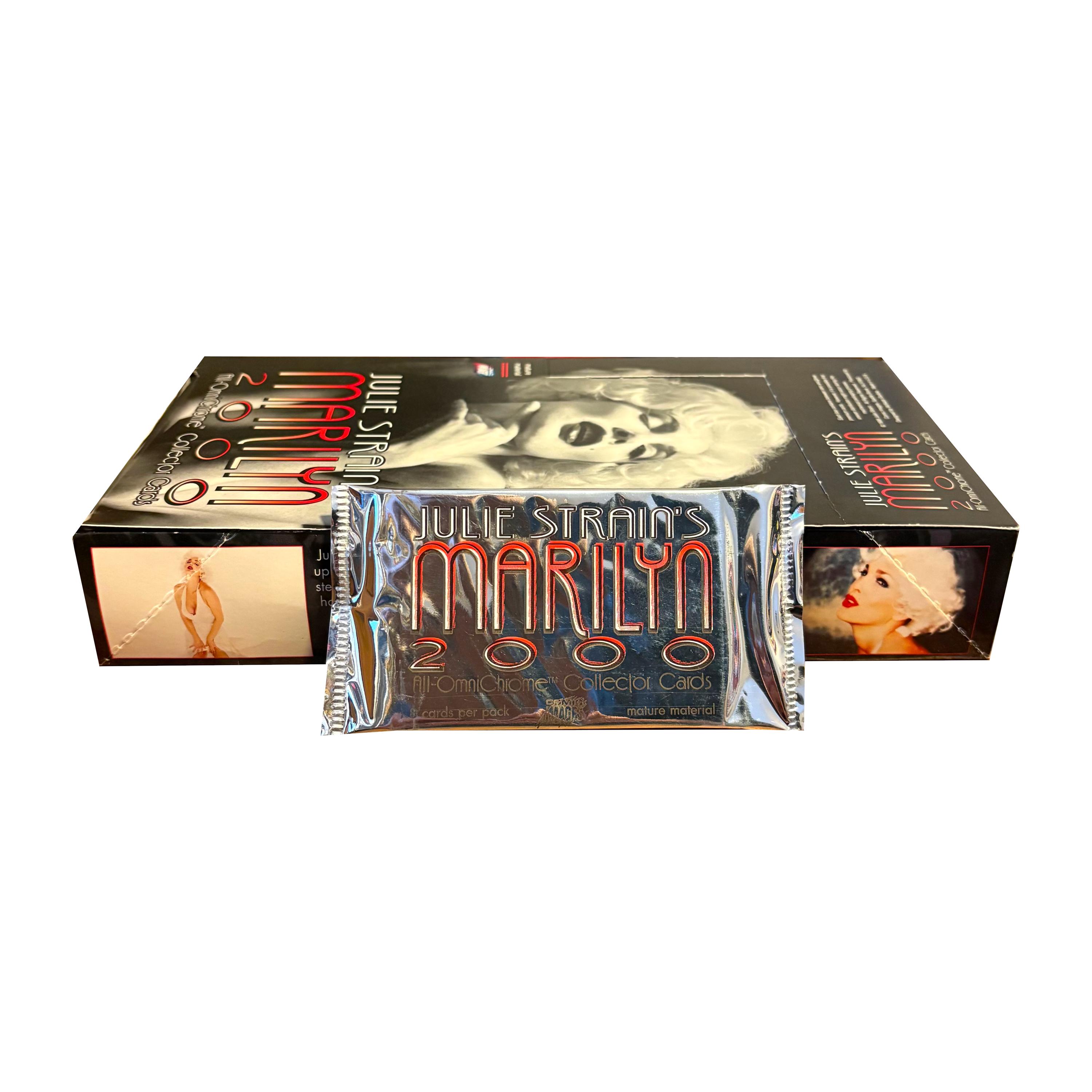 1 Pack of Julie Strain's Marilyn 2000. 8 All-omnichrome Cards per