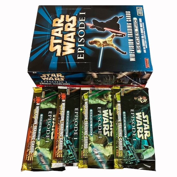 4 Packs of Star Wars Episode 1 the Phantom Menace Series 2 Vintage