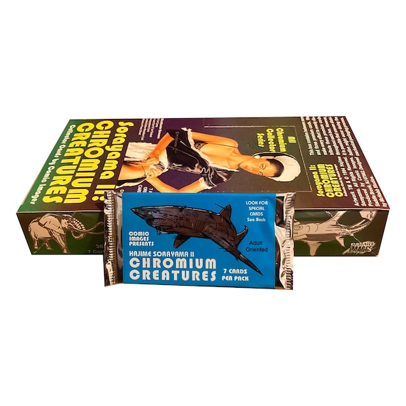 1 Pack of Hajime Sorayama II: Chromium Creatures Vintage Trading 1 Pack of Hajime Sorayama II: Chromium Creatures Vintage Trading