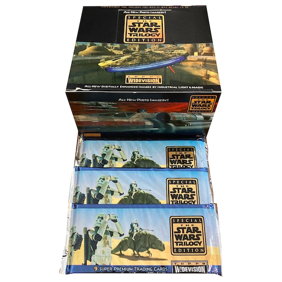 3 Packs of the Star Wars Trilogy Special Edition Super Wide Movie