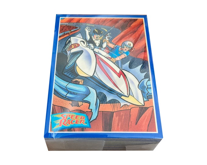 Speed Racer Complete Set of 55 Vintage Trading Cards in Excellent ...