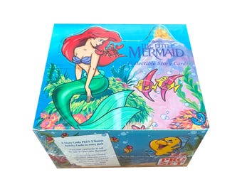 Factory Sealed Box of Disney's the Little Mermaid Trading Cards