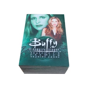 Buffy The Vampire Slayer Season 6 complete set of 90 vintage trading cards in excellent condition. Inkworks 2002.