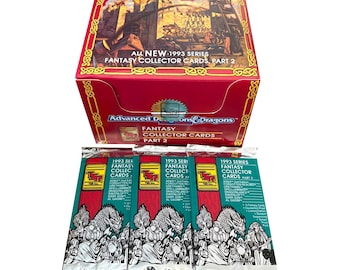 【激レア】アドバンスド・ダンジョンズ&ドラゴンズトレーディングカード　1991年 Factory Sealed Advanced Dungeons & Dragons 1991 Premier Edition