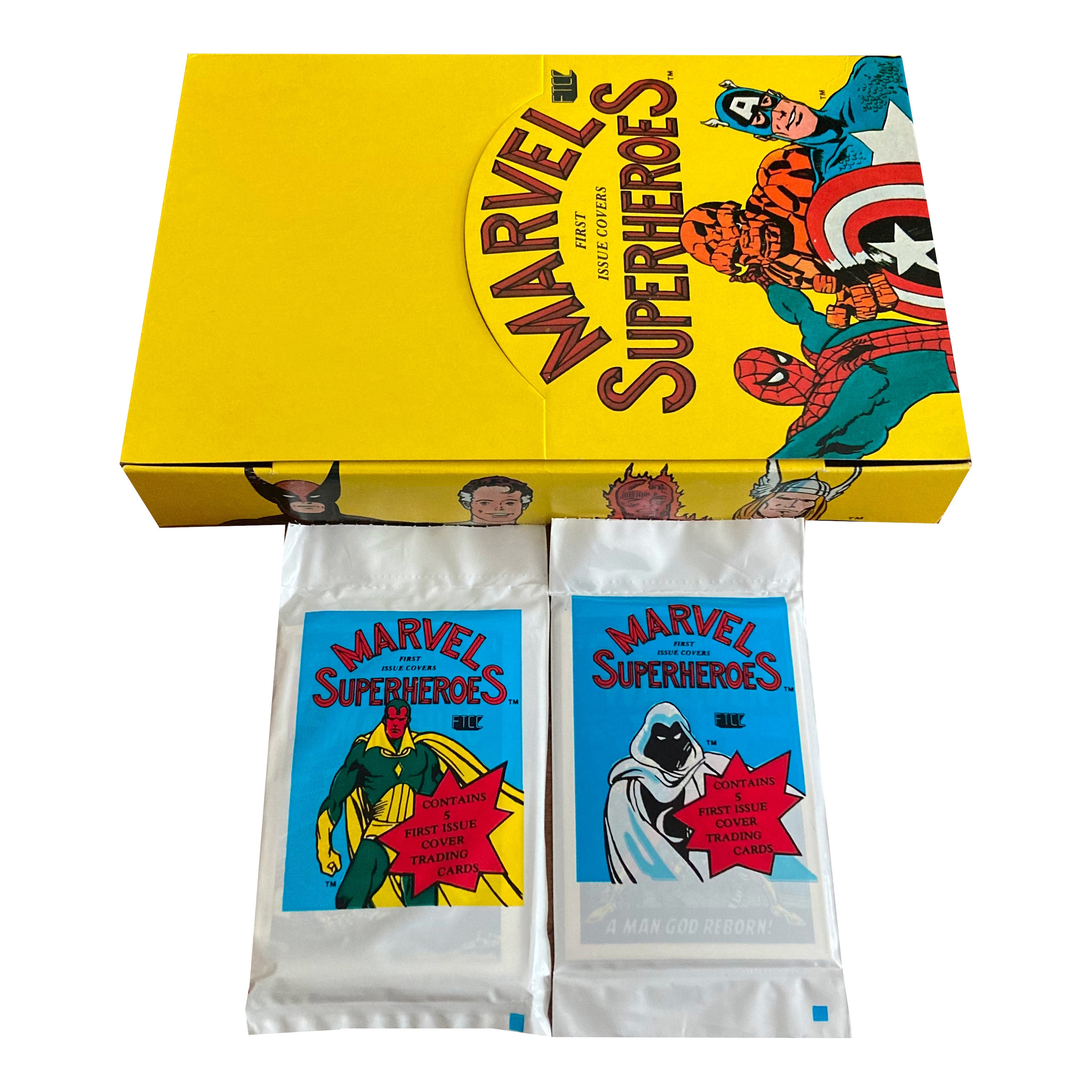 1 Pack of Marvel Superheroes First Issue Covers Vintage Trading
