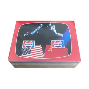 Pepsi Around the Globe complete set of 72 vintage trading cards in excellent condition. Dart Flipcards 2000.