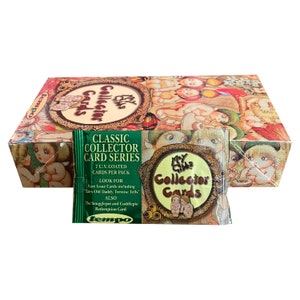 1 Packung May Gibbs Vintage Sammelkarten. 7 Karten pro Packung. Besondere zufällige Einsätze. Australischer Import und sehr selten. Tempo 1995.