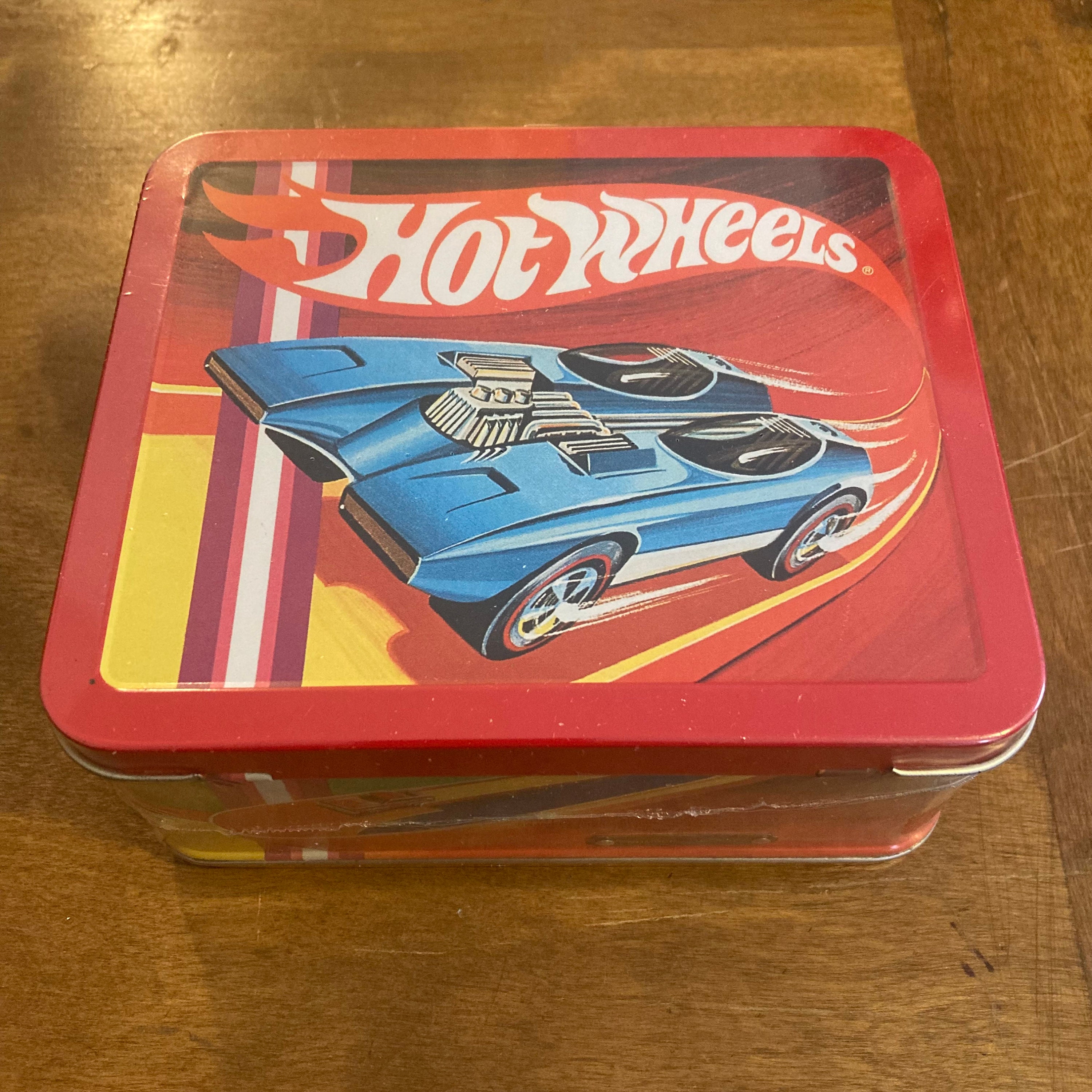 Hot Wheels 1998 Hallmark School Days Retro Lunch Box. New Sealed!