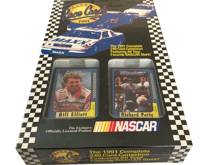 1991 Maxx Race Cards Complete 240 Card Factory Set Brand New in Shrink