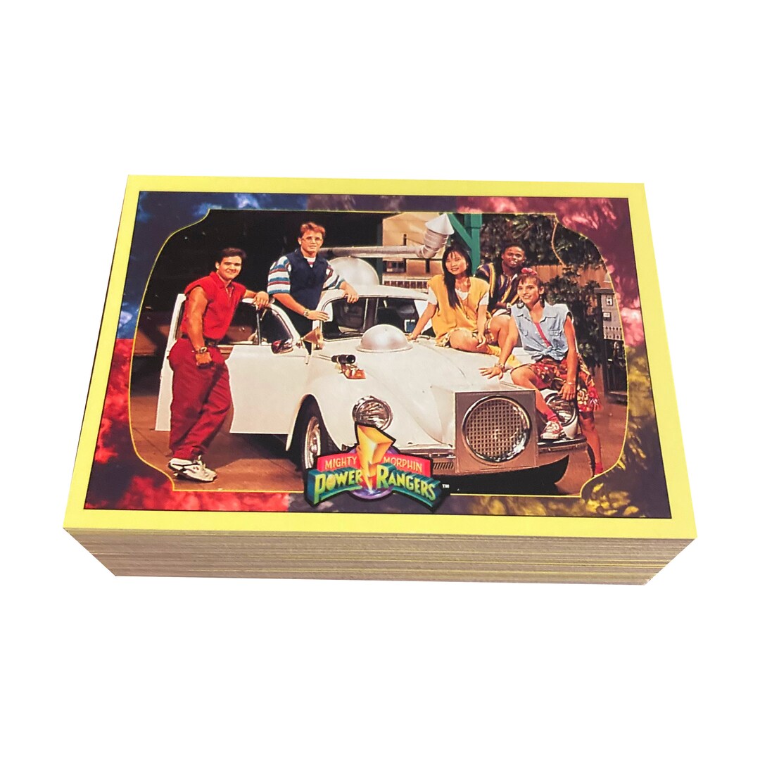 Mighty Morphin Power Rangers Series 2 Complete Base Set of 72 Vintage ...