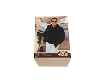 Donruss Americana Series 1 complete set of 100 vintage trading cards in excellent condition. Famous performers, actors, comedians, & more!