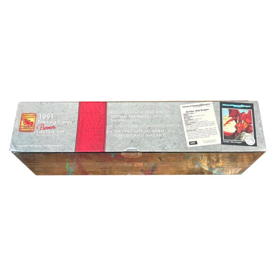 Factory Sealed Advanced Dungeons & Dragons 1991 Premier Edition