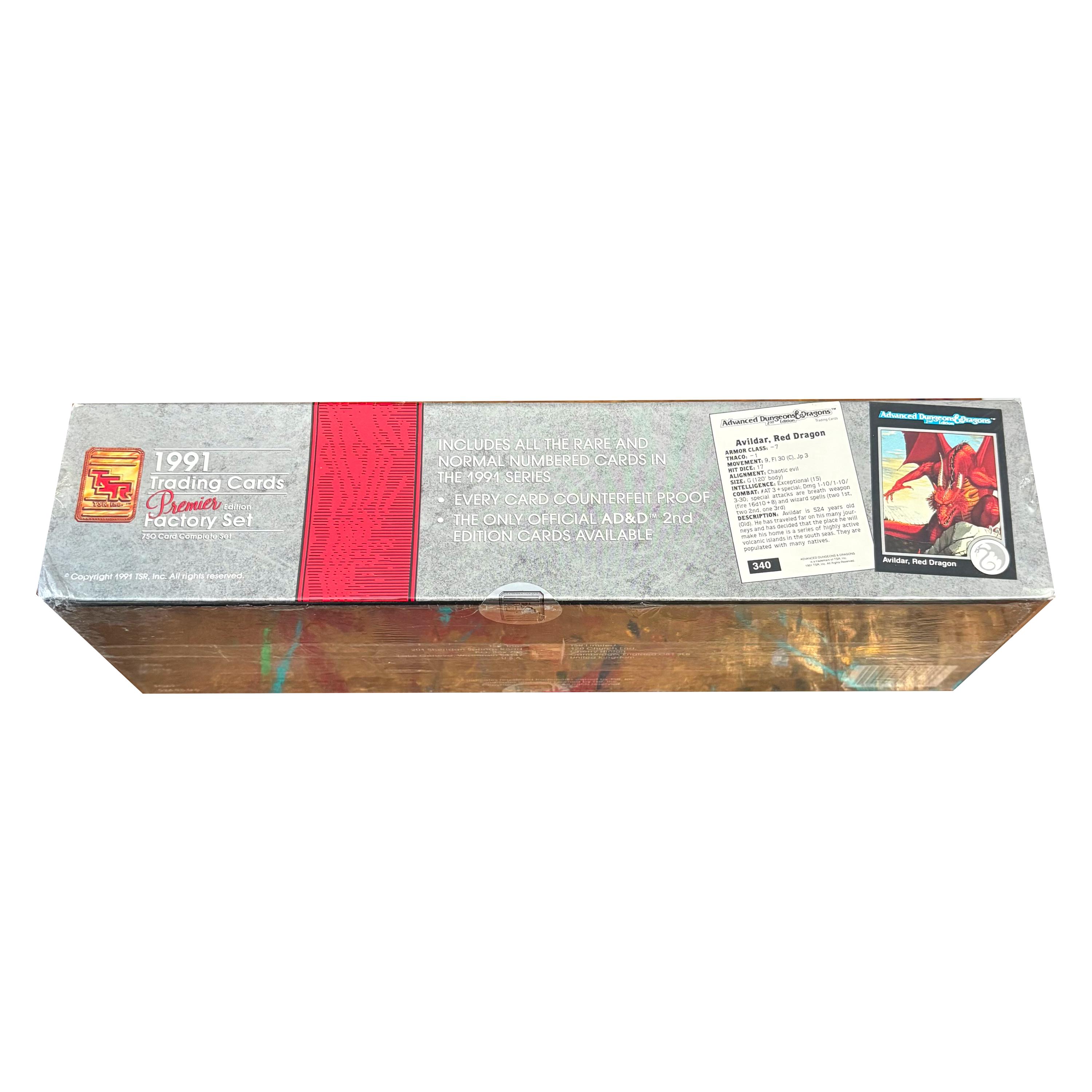 Factory Sealed Advanced Dungeons & Dragons 1991 Premier Edition