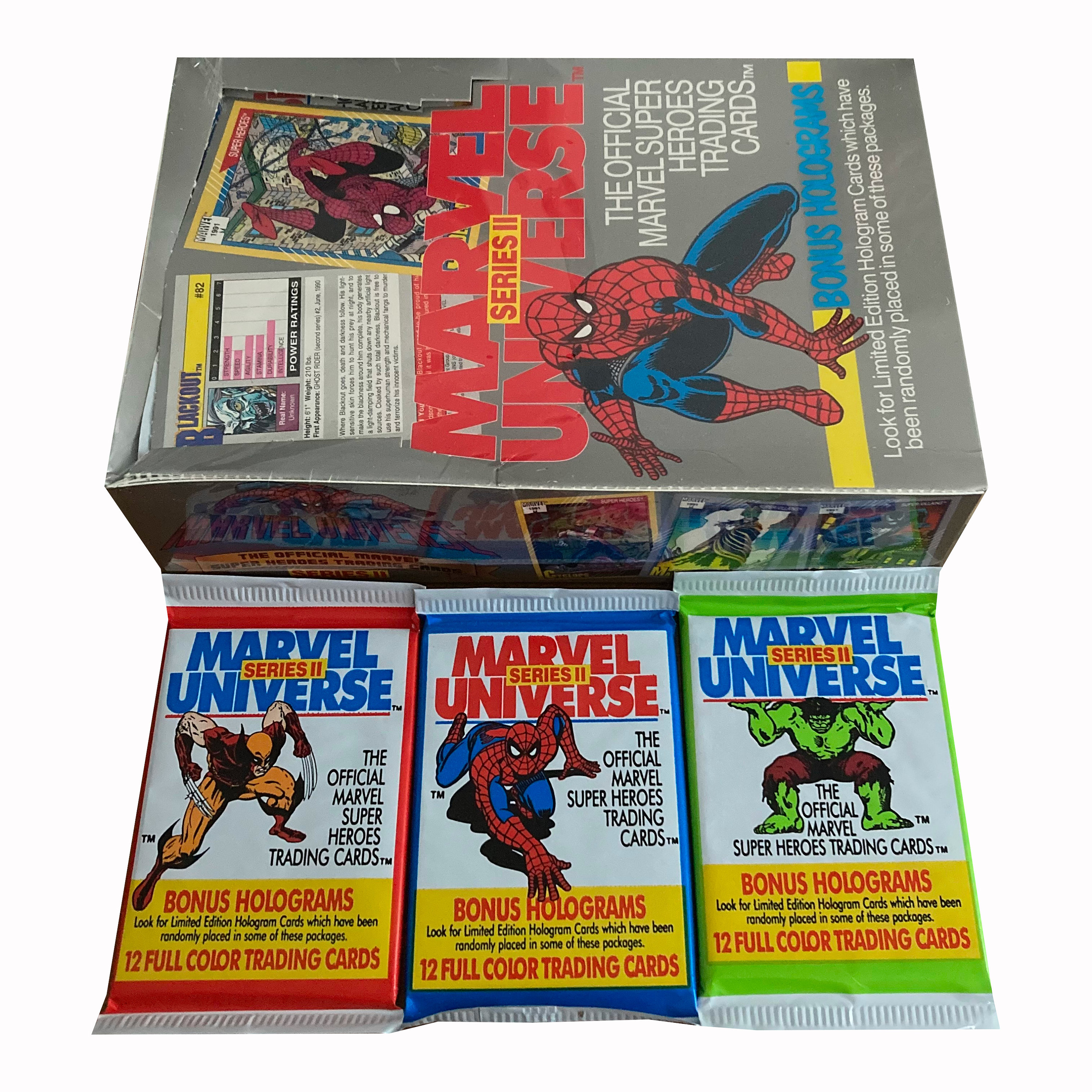 マーベル　MARVEL　UNIVERSE　Vol.２【非売品】 Weiss Schwarz Marvel Vol.2 Booster Pack Plus Box TCG JAPAN