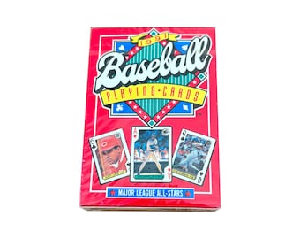 1991 Major League Baseball All-stars Deck of Playing Cards
