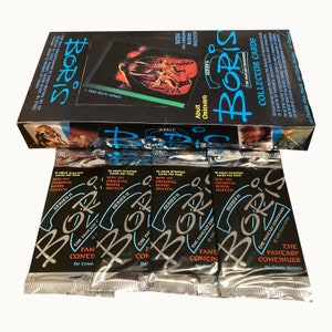 4 packs of Boris series 2 vintage fantasy art trading cards. 10 cards per pack. Comic Images 1992. The fantasy continues!