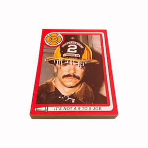 Carte illustrate Prevenzione Incendi serie 1. 22 carte in ottime condizioni. Rilasciato da K.F. Byrnes Ent. nel 1981. Vigili del fuoco. Vigili del fuoco. Raro!