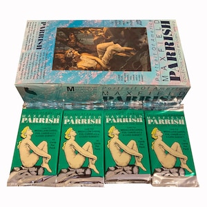4 paquetes de tarjetas coleccionables vintage de Maxfield Parrish - Retratos de América. 10 tarjetas por paquete. Comic Images 1994. ¡Ilustraciones preciosas!