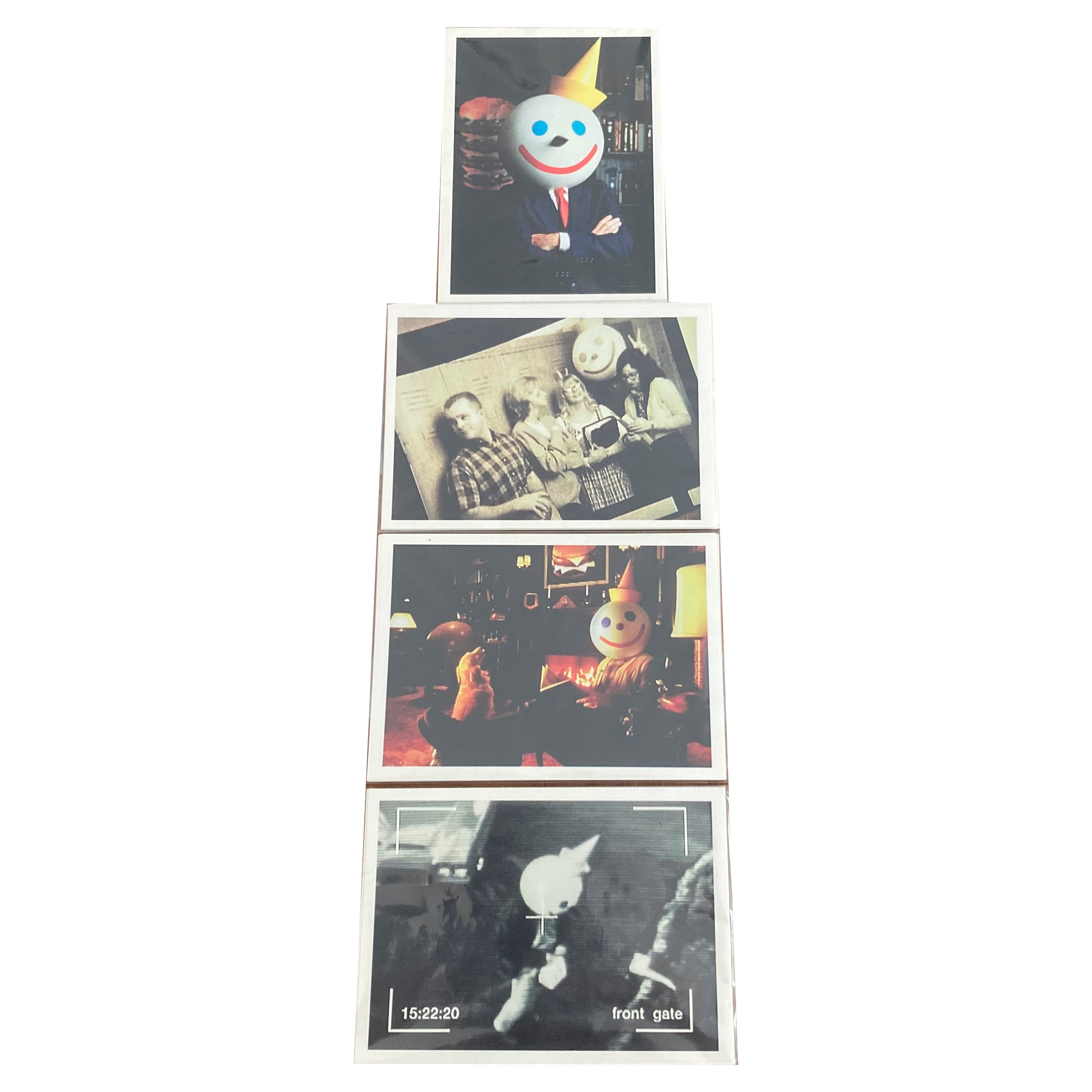 Jack in the Box Complete Set of 16 Vintage Trading Cards in