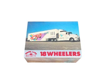 18 Wheelers Series 2 complete set of 100 vintage trading cards in excellent condition. Bon Air 1995. A must have for any big rig enthusiast!