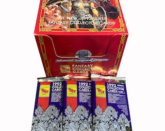 1992 TSR Dungeons & Dragons Sealed Box of Fantasy Collector
