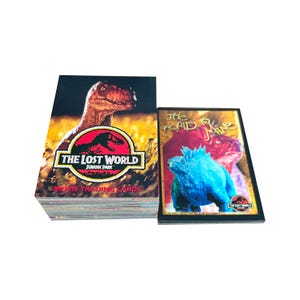 toppsジュラシック・パークシリーズ THE LOST WORLD 12パック topps