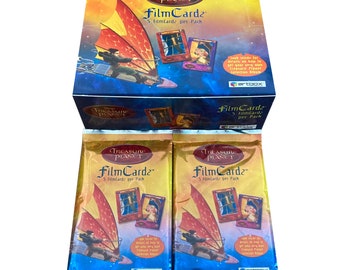 ディズニー・コレクターカード4パック。1パック15枚入り。Impel 1991