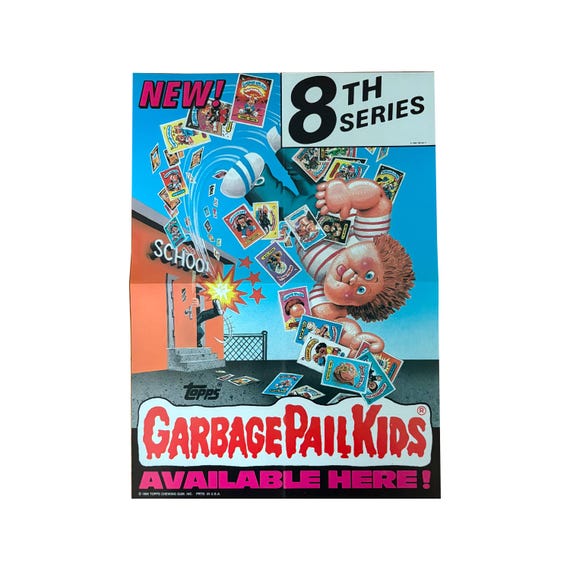ビンテージ　1986年　USA ガーベッジペイルキッズ　カード　単品-まとめ売り ガーベッジ・ペイル・キッズ シリーズ8 ボックストッパーの